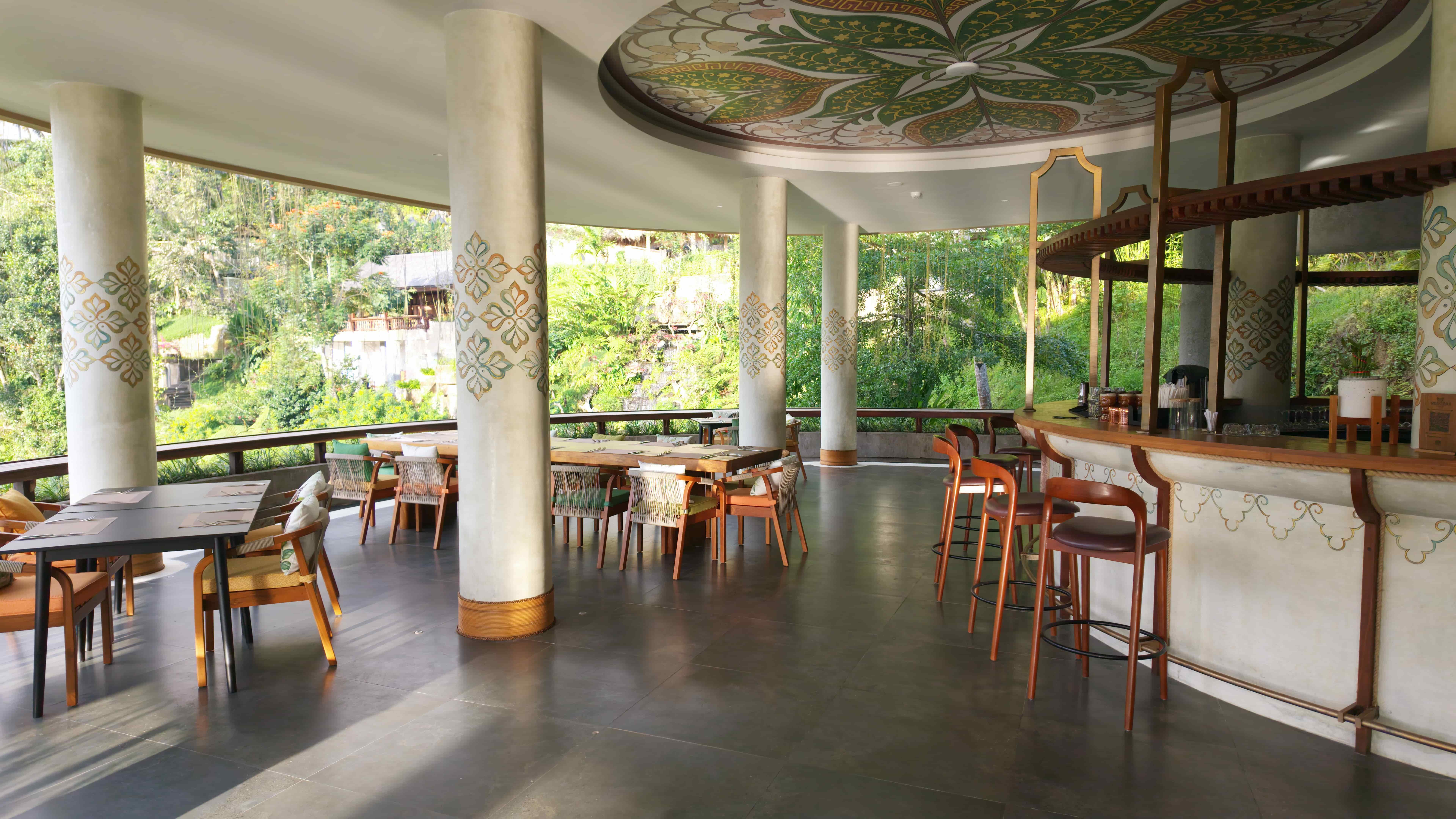 Restaurant gallery at Sanggraloka Ubud - Sanggraloka Ubud Restaurant Jungle View